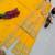 yellow designer party wear top pant & dupatta set