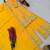 yellow designer party wear top pant & dupatta set