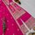 pink designer party wear top pant & dupatta set