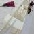 white designer party wear top pant & dupatta set