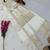 white designer party wear top pant & dupatta set
