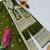 green designer party wear top pant & dupatta set