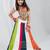 Navratri girls lehenga choli set | rayon cotton multi kali gota patti garba wear
