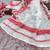 White color georgette embroidered saree with un-stitched blouse