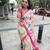 white pink sky blue color linen digital printed zari border sarees