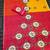 red yellow color linen durga pooja sarees