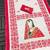 white color linen durga pooja sarees