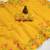 yellow color linen digital printed saree with running print blouse