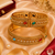 Rajwadi Multicolor Stone Filigree Openable Bangles