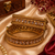 Rajwadi Crystal Stone Filigree Openable Bangles