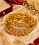Kundan Gold Work Bangles