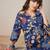 Women Floral Printed Regular Pure Cotton Kurta with Trousers