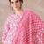 Women Floral Printed Regular  Cotton Kurta with Trousers & With Dupatta