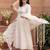Women Floral Embroidered Empire Thread Work Pure Cotton Kurta with Trousers & With Dupatta