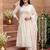 Women Floral Embroidered Empire Thread Work Pure Cotton Kurta with Trousers & With Dupatta