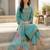 Women Floral Embroidered Regular Thread Work Kurta with Trousers & With Dupatta