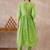 Women Floral Printed Empire Pure Cotton Kurta with Trousers