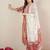 Women Floral Printed Regular Thread Work  Cotton Kurta with Trousers & With Dupatta