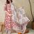 Women Floral Printed Regular Thread Work Pure Cotton Kurta with Trousers & With Dupatta