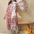 Women Floral Printed Regular Thread Work Pure Cotton Kurta with Trousers & With Dupatta