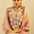Women Floral Printed Regular Thread Work Pure Cotton Kurta with Trousers & With Dupatta