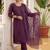 Women Ethnic Motifs Embroidered Regular Sequinned Kurta with Trousers & With Dupatta
