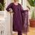 Women Ethnic Motifs Embroidered Regular Sequinned Kurta with Trousers & With Dupatta