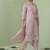 Women Floral Embroidered Regular Sequinned Pure Cotton Kurta with Trousers & With Dupatta