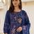 Women Floral Embroidered Regular Thread Work Kurta with Trousers & With Dupatta