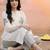 Women Ethnic Motifs Embroidered Regular Thread Work Pure Cotton Kurta with Trousers