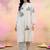 Women Ethnic Motifs Embroidered Regular Thread Work Pure Cotton Kurta with Trousers
