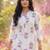 Women Floral Printed Regular Pure Cotton Kurta with Trousers