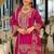 Women Ethnic Motifs Embroidered Regular Mirror Work Kurta with Palazzos & With Dupatta