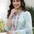 Women Floral Printed Regular Thread Work Linen Kurta with Trousers & With Dupatta