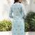 Women Floral Printed Regular Thread Work Linen Kurta with Trousers & With Dupatta