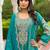 Women Ethnic Motifs Embroidered Regular Thread Work Kurta with Sharara & With Dupatta