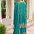 Women Ethnic Motifs Embroidered Regular Thread Work Kurta with Sharara & With Dupatta