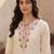 Women Ethnic Motifs Embroidered Regular Thread Work Pure Cotton Kurta with Trousers & With Dupatta