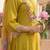 Women Floral Embroidered Regular Beads and Stones Liva Kurta with Trousers & With Dupatta