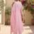 Women Floral Embroidered Empire Thread Work Pure Cotton Kurta with Trousers & With Dupatta