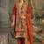 Women Ethnic Motifs Printed Regular Sequinned Kurta with Trousers & With Dupatta