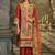 Women Ethnic Motifs Printed Regular Sequinned Kurta with Trousers & With Dupatta