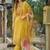 Women Floral Embroidered Regular Thread Work Kurta with Trousers & With Dupatta
