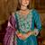 Women Ethnic Motifs Embroidered Panelled Thread Work Kurta with Trousers & With Dupatta