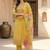 Women Floral Embroidered Regular Thread Work Kurta with Trousers & With Dupatta
