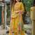 Women Floral Embroidered Regular Thread Work Kurta with Trousers & With Dupatta