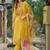 Women Floral Embroidered Regular Thread Work Kurta with Trousers & With Dupatta