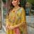 Women Floral Embroidered Regular Thread Work Kurta with Trousers & With Dupatta
