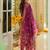 Women Ethnic Motifs Embroidered Regular Sequinned Kurta with Trousers & With Dupatta