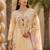 Women Floral Embroidered Regular Thread Work Kurta with Trousers & With Dupatta